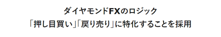 ダイヤモンドFXのロジック