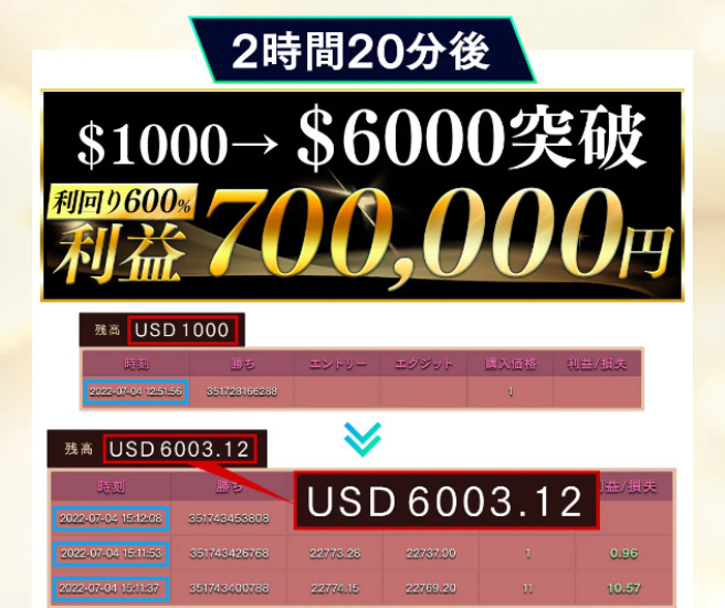 実績データらしき画像