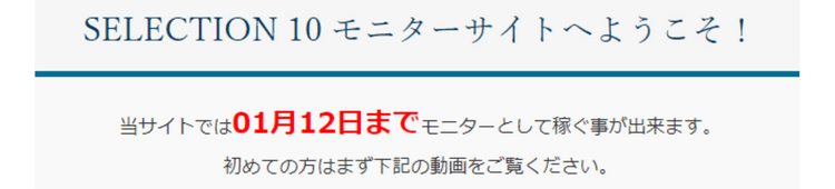 モニターサイト