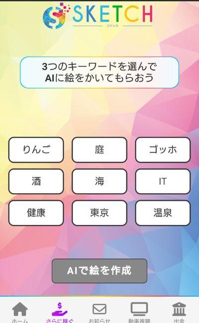 キーワードの中から３つ選ぶ