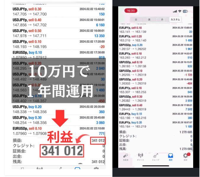 MT4アプリの画像